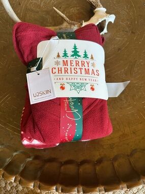 U2Skin Merry Christmas Pajamas Two Piece Set